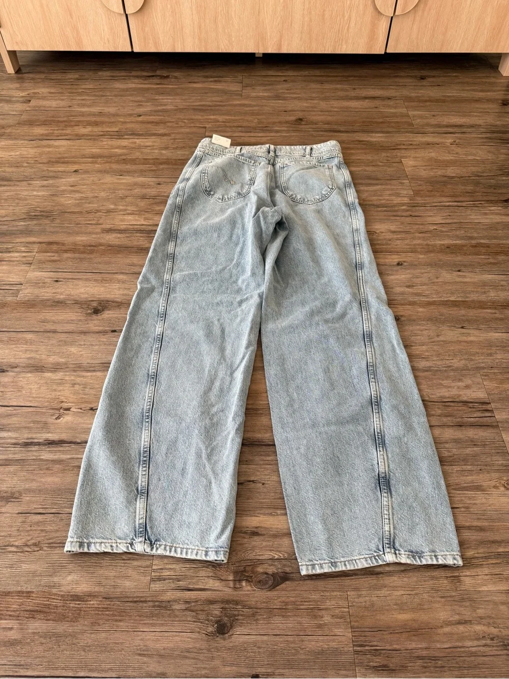 NWT Free People Aster High Rise Straight Leg Jeans